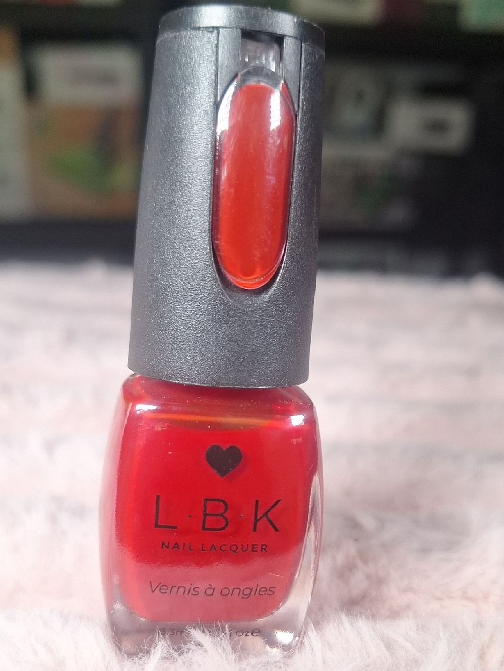 LBK Red Nail Gel Polish